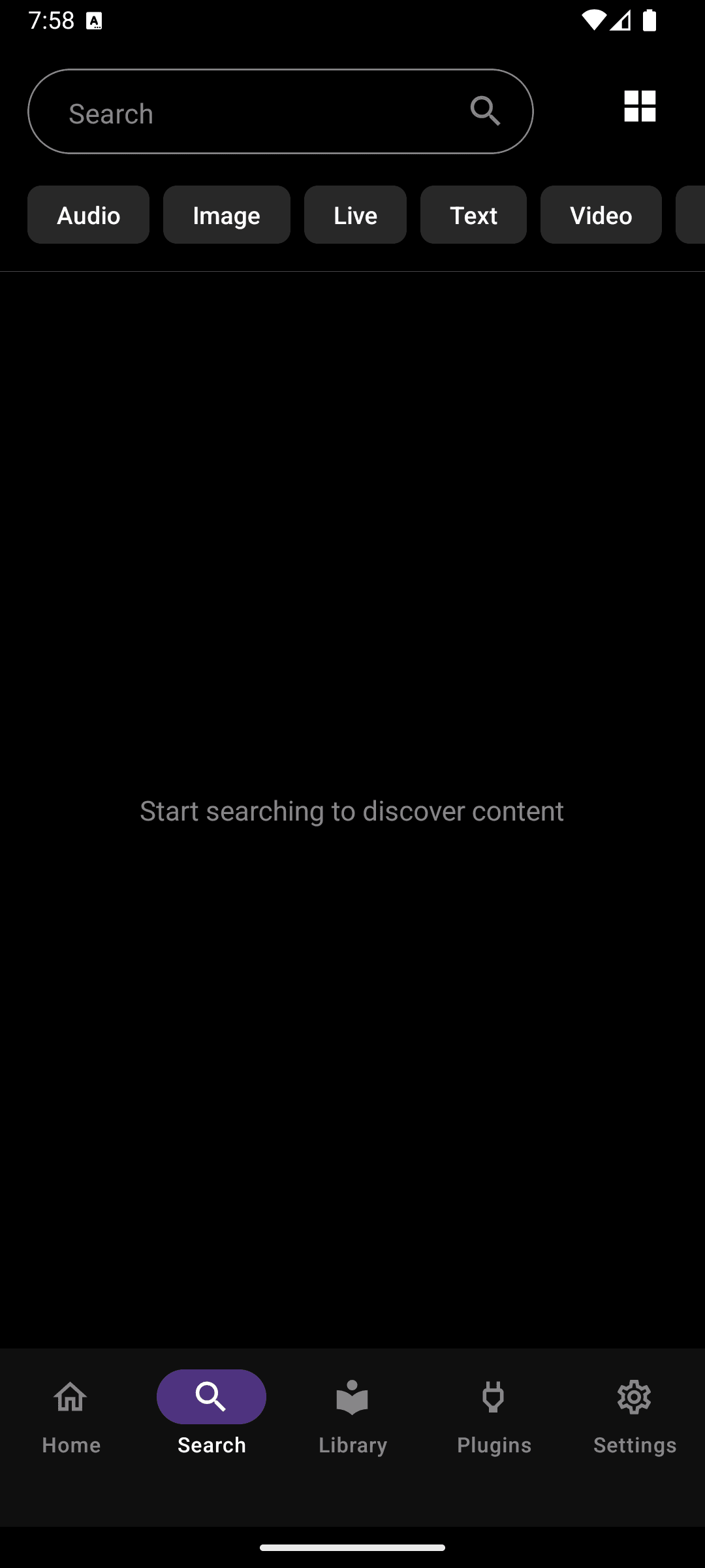 Search Interface